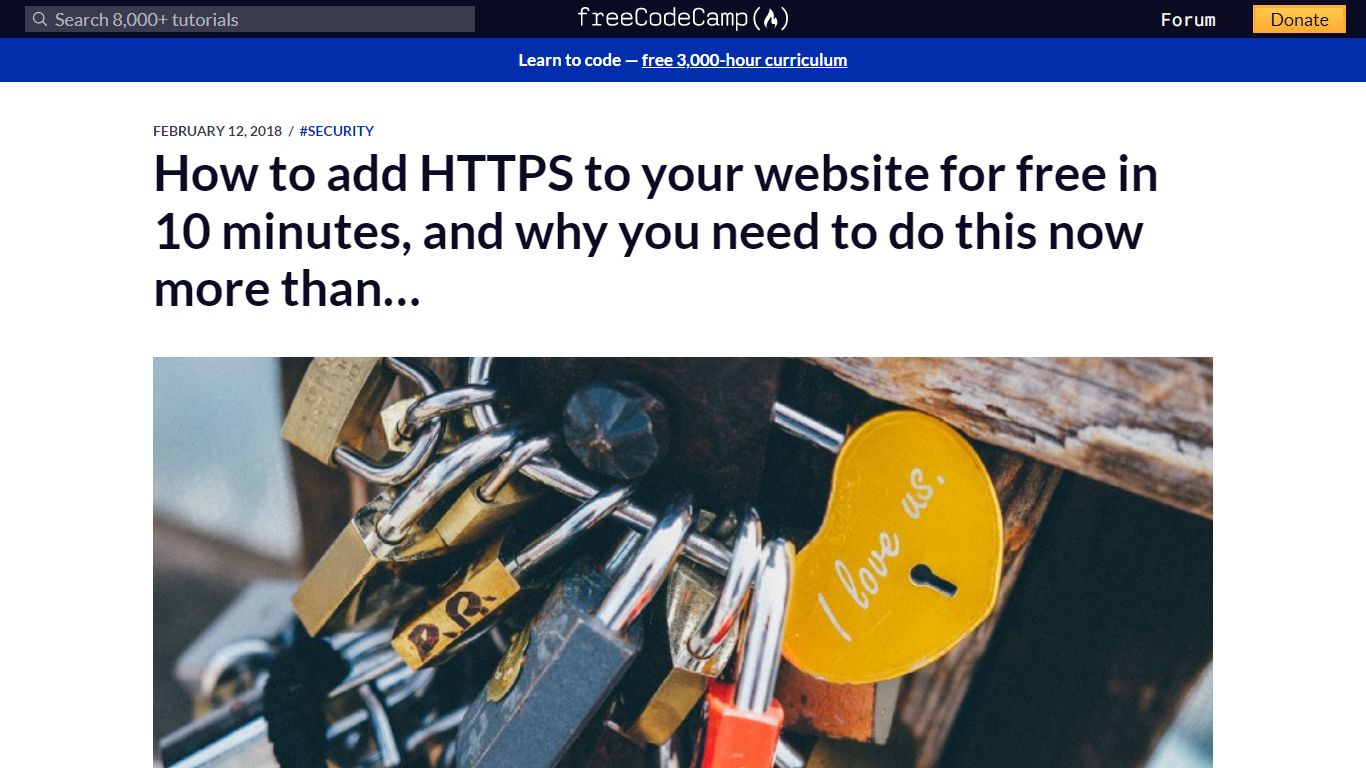 How to add HTTPS to your website for free in 10 minutes, and why you ...